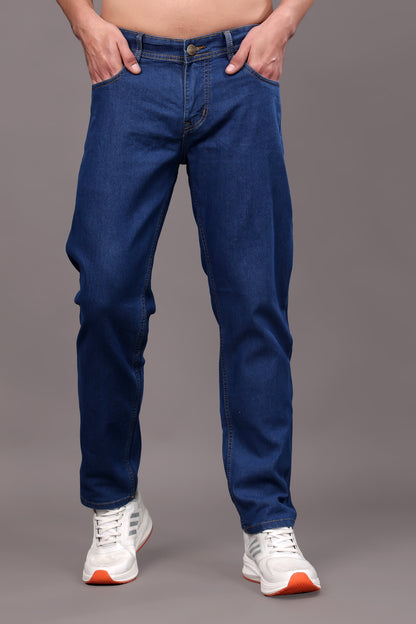 ZAYSH Men Slim Mid Rise Blue Jeans