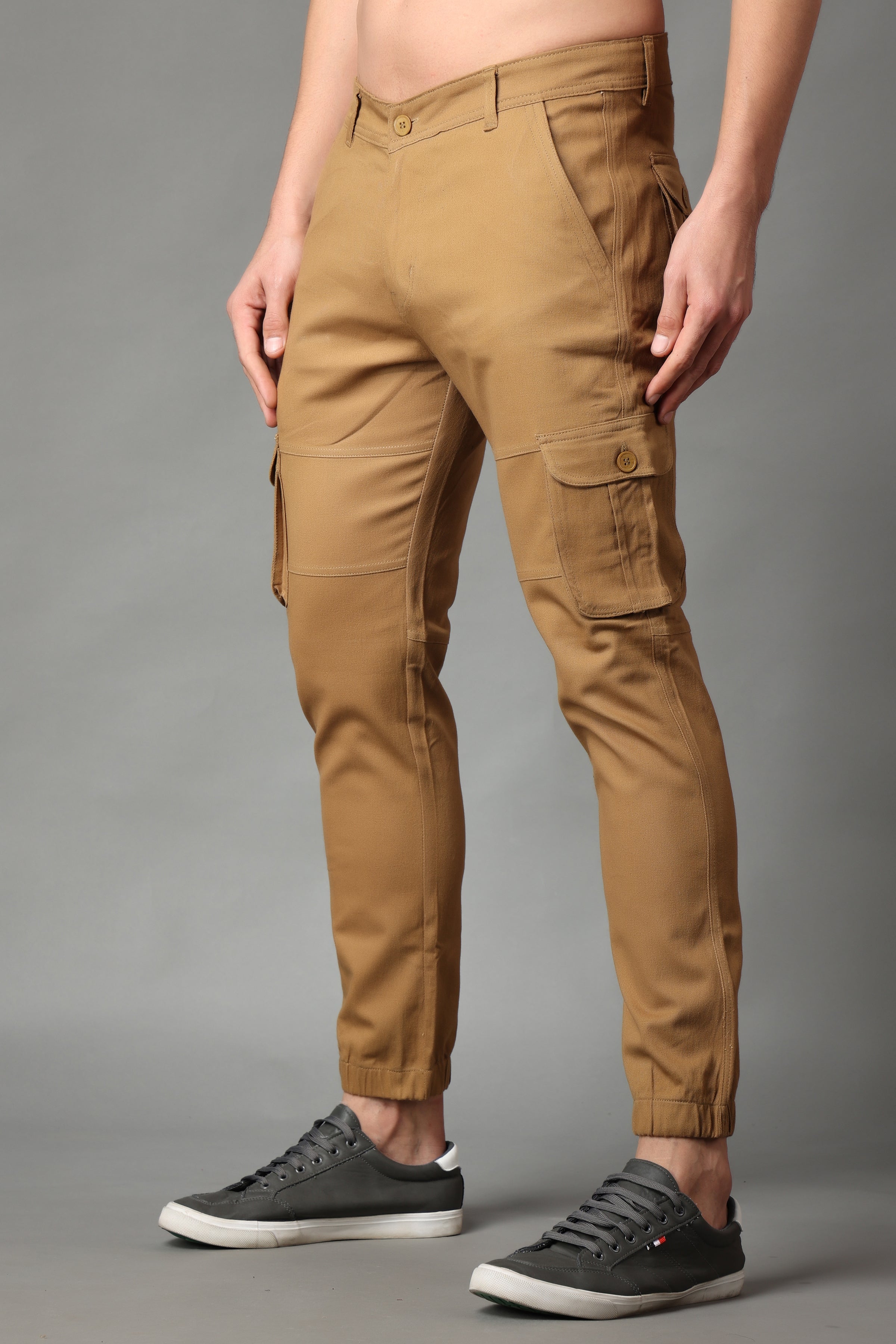 Buy Red Camel Cargo Relaxed Fit Zipper Cargo Pants for Mens D3CR Beige at  Amazonin