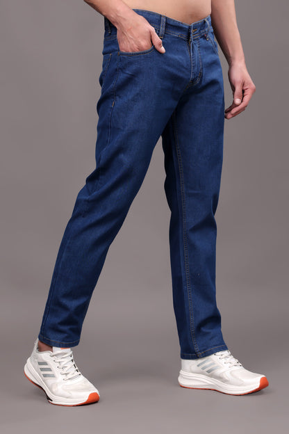 ZAYSH Men Slim Mid Rise Blue Jeans